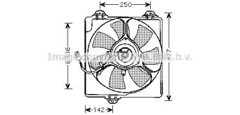 Вентилятор AVA QUALITY COOLING TO7547