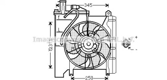 Вентилятор AVA QUALITY COOLING TO7552