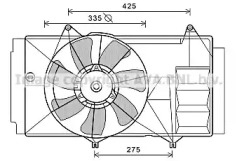 Вентилятор AVA QUALITY COOLING TO7580