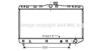 Теплообменник AVA QUALITY COOLING TOA2181