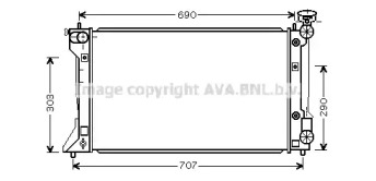 Теплообменник AVA QUALITY COOLING TOA2293