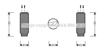 Осушитель AVA QUALITY COOLING TOD005