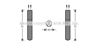 Осушитель AVA QUALITY COOLING TOD415