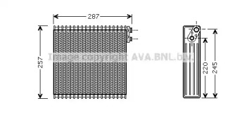 Испаритель AVA QUALITY COOLING TOV294