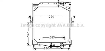 Теплообменник AVA QUALITY COOLING VL2041