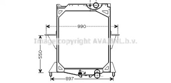 Теплообменник AVA QUALITY COOLING VL2042