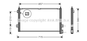 Конденсатор AVA QUALITY COOLING VL5027