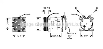 Компрессор AVA QUALITY COOLING VLAK038