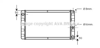 Теплообменник AVA QUALITY COOLING VO2008