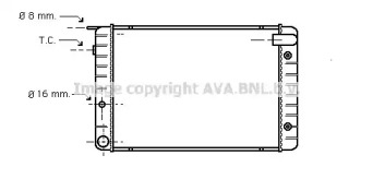 Теплообменник AVA QUALITY COOLING VO2012