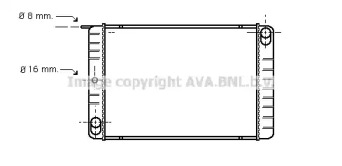 Теплообменник AVA QUALITY COOLING VO2013