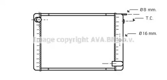 Теплообменник AVA QUALITY COOLING VO2022