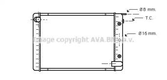 Теплообменник AVA QUALITY COOLING VO2023