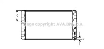 Теплообменник AVA QUALITY COOLING VO2024