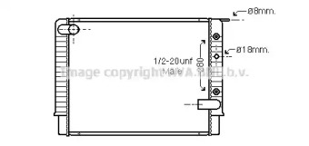 Теплообменник AVA QUALITY COOLING VO2034