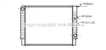 Теплообменник AVA QUALITY COOLING VO2065