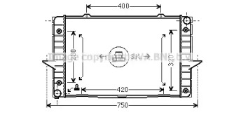 Теплообменник AVA QUALITY COOLING VO2093