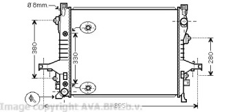 Теплообменник AVA QUALITY COOLING VO2133