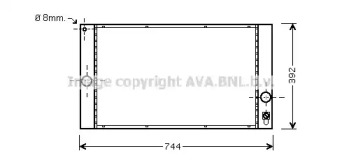 Теплообменник AVA QUALITY COOLING VO2141