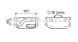 Теплообменник AVA QUALITY COOLING VO3159