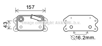 Теплообменник AVA QUALITY COOLING VO3169