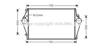 Теплообменник AVA QUALITY COOLING VO4137