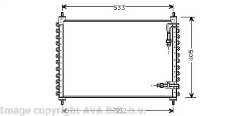 Конденсатор AVA QUALITY COOLING VO5075