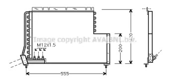 Конденсатор AVA QUALITY COOLING VO5078