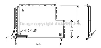 Конденсатор AVA QUALITY COOLING VO5131