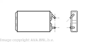 Теплообменник AVA QUALITY COOLING VO6041