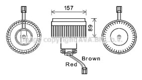 Электродвигатель AVA QUALITY COOLING VO8176