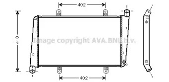 Теплообменник AVA QUALITY COOLING VOA2015