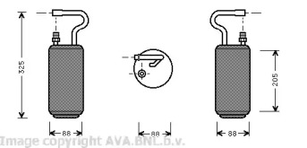 Осушитель AVA QUALITY COOLING VOD097