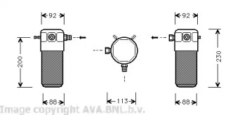 Осушитель AVA QUALITY COOLING VOD099