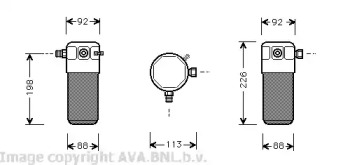 Осушитель AVA QUALITY COOLING VOD105