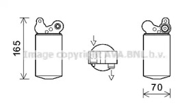 Осушитель AVA QUALITY COOLING VOD185