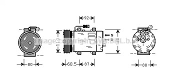 Компрессор AVA QUALITY COOLING VOK101