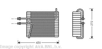 Испаритель AVA QUALITY COOLING VOV026