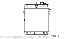 Теплообменник AVA QUALITY COOLING VW2007