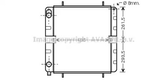 Теплообменник AVA QUALITY COOLING VW2032