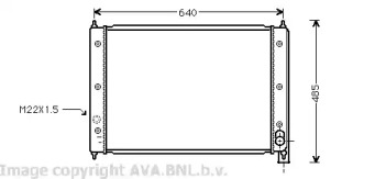 Теплообменник AVA QUALITY COOLING VW2034