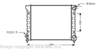 Теплообменник AVA QUALITY COOLING VW2047