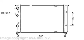 Теплообменник AVA QUALITY COOLING VW2103