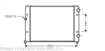 Теплообменник AVA QUALITY COOLING VW2119