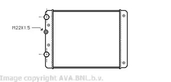 Теплообменник AVA QUALITY COOLING VW2129