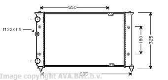 Теплообменник AVA QUALITY COOLING VW2156