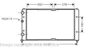 Теплообменник AVA QUALITY COOLING VW2191