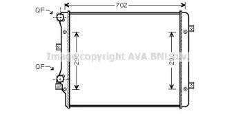 Теплообменник AVA QUALITY COOLING VW2207