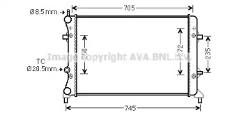 Теплообменник AVA QUALITY COOLING VW2359