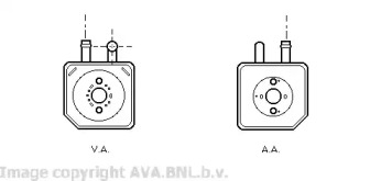 Теплообменник AVA QUALITY COOLING VW3082